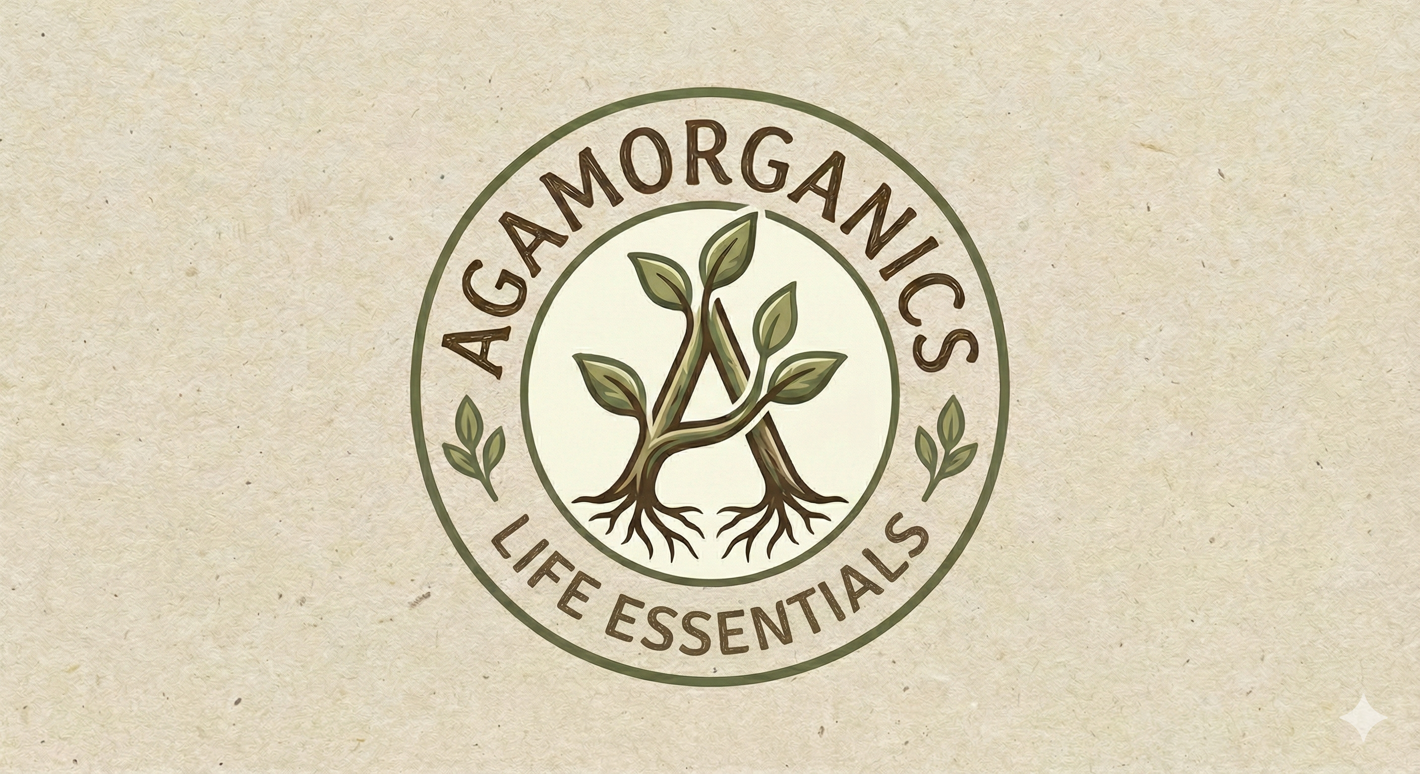 Agam Organics Logo - Life Essentials